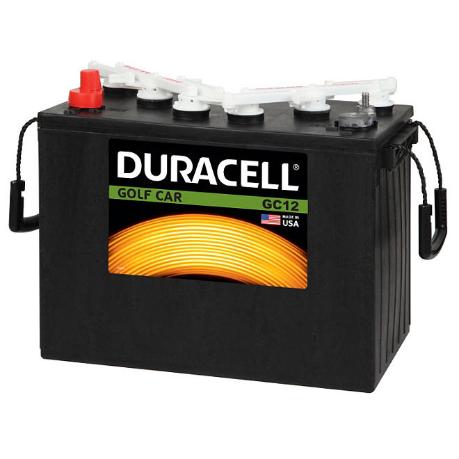 Duracell Golf Car Battery, Group Size GC12