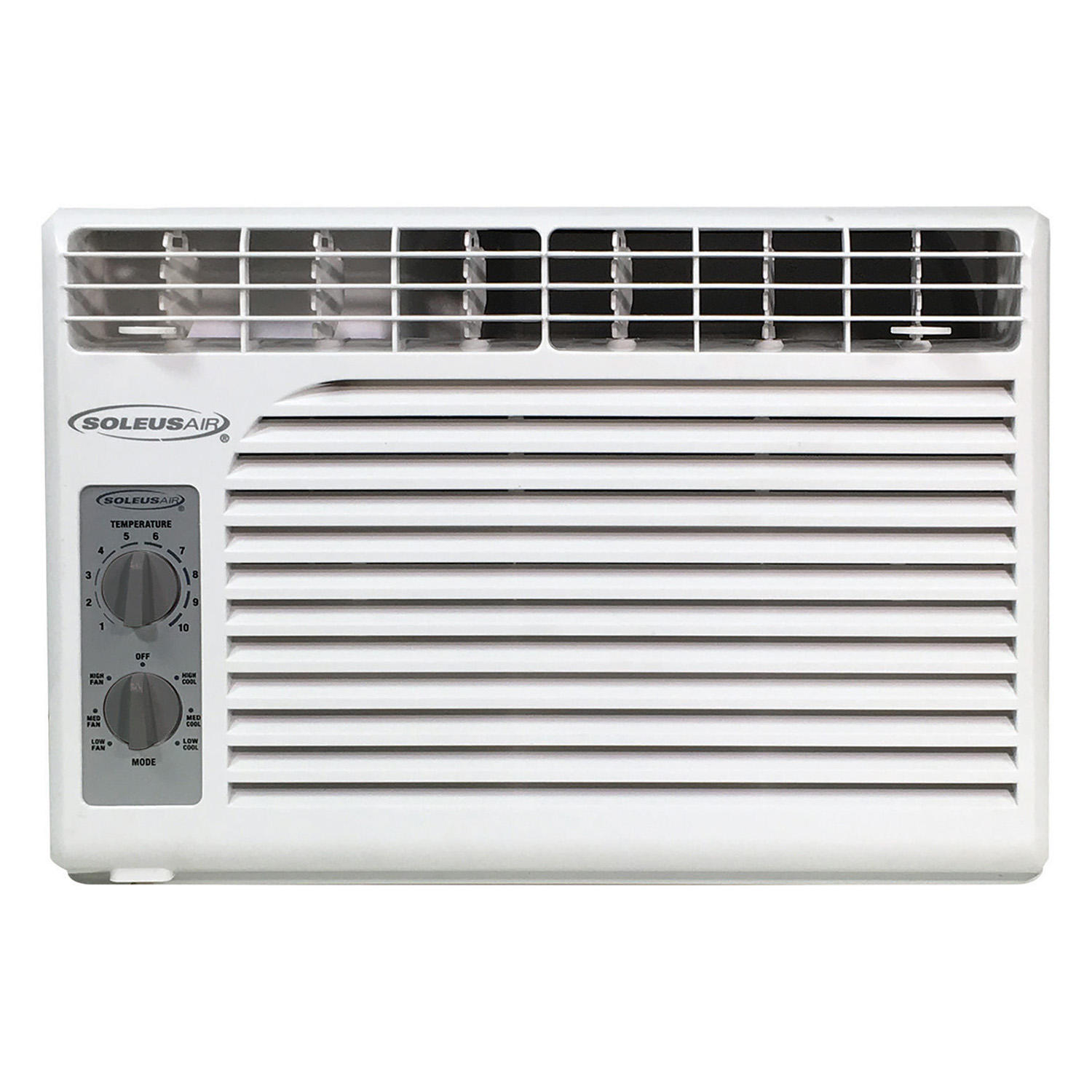 SoleusAir WS1-05M2-02 5,000 BTU 115V Window-Mounted Air Conditioner with Mechanical Controls