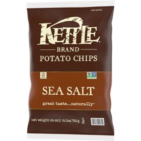 Kettle Brand Sea Salt Potato Chips (28 oz.)
