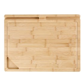 Dexas Bamboo PrepTech 2-Slot Cutting Board            