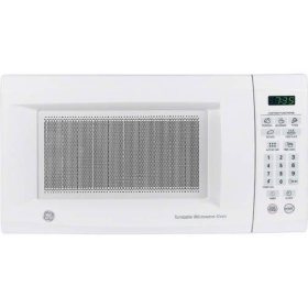 Ge 0 7 Cu Ft 700 Watt Countertop Microwave White Sam S Club