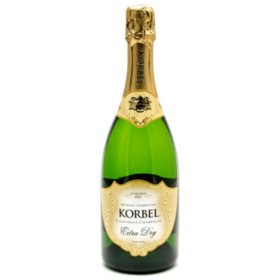 Korbel Extra Dry California Champagne (750 ml)
