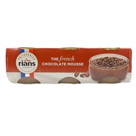 Rians French Chocolate Mousse (3.17 oz., 6 pk.)