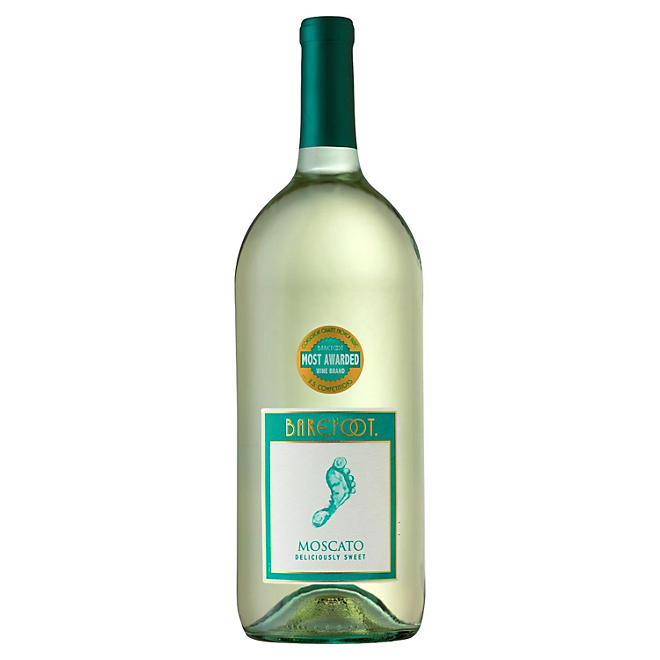 Barefoot Moscato Sweet White Wine 1.5 L