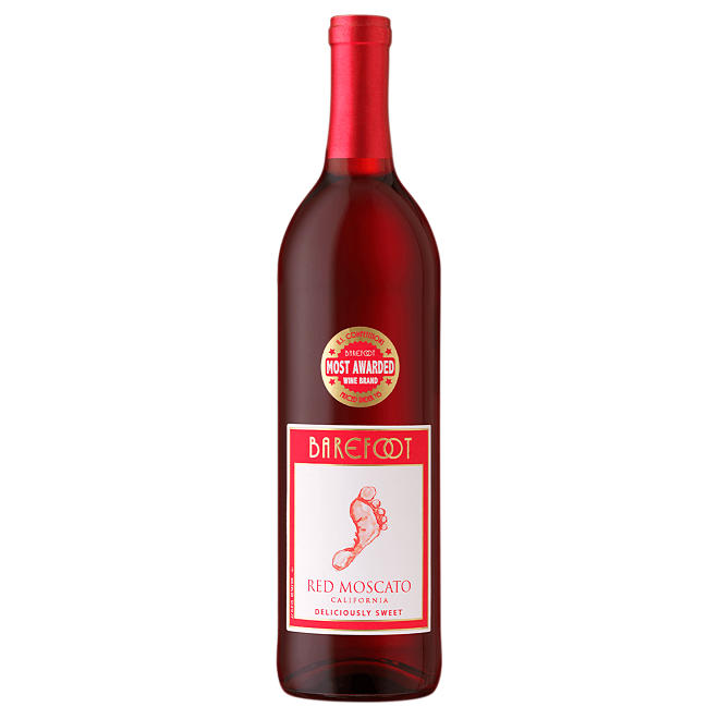 Barefoot Cellars Red Moscato (750 ml)