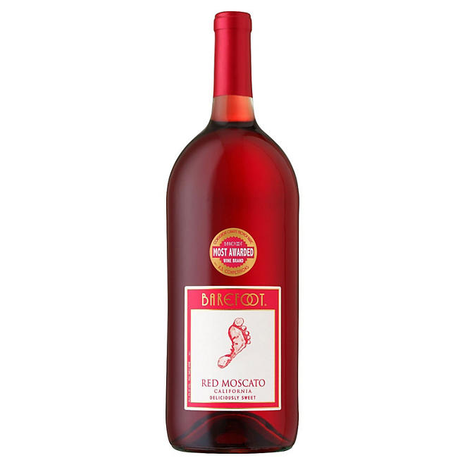 Barefoot Red Moscato Wine (1.5 L)