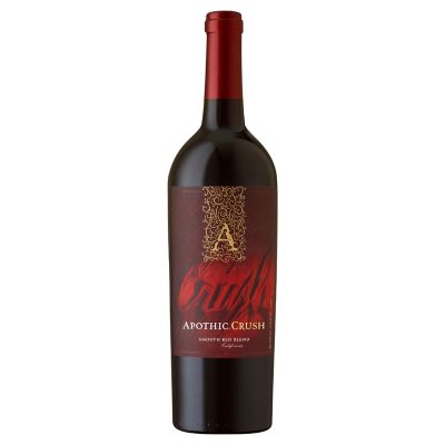 Apothic Crush Smooth Red Blend Red Wine 750 Ml Sams Club 6378