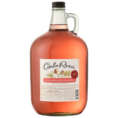 Carlo Rossi Pink Moscato Sangria (4 L) - Sam's Club