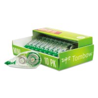 Tombow® MONO Mini Correction Tape, 1/6" x 315", Non-Refillable, 10pk.