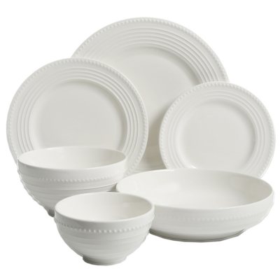 Gibson shop white dishes