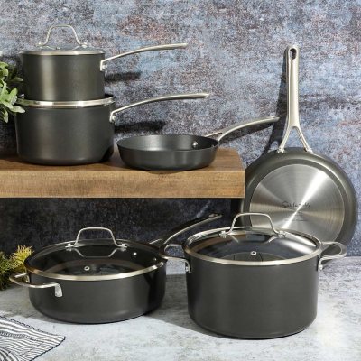 Calphalon Classic Stainless Steel 10-Pc. Cookware Set - Stainless