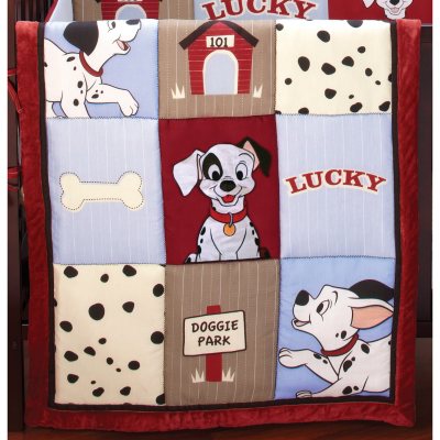 101 dalmatians crib bedding set