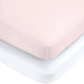 Carter S Fitted Crib Sheet Set 2 Pack Choose Your Color Sam S