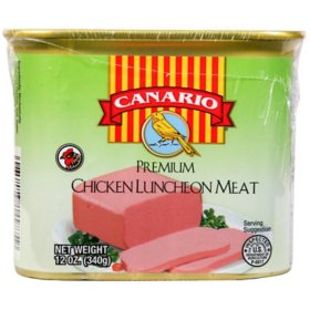 CANARIO Premium Chicken Luncheon Meat 12 oz., 3 pk.