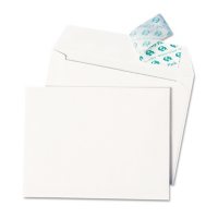 Quality Park - Greeting Card/Invitation Envelope, Contemporary, Redi-Strip,#51/2, White - 100/Box
