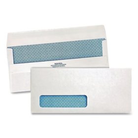 Quality Park - Left Window Envelopes, #10, Security Tint, Redi-Seal - 500 Count
