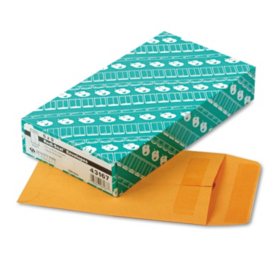 Quality Park Redi-Seal Catalog Envelopes - 6" x 9" - Light Brown - 100 ct.
