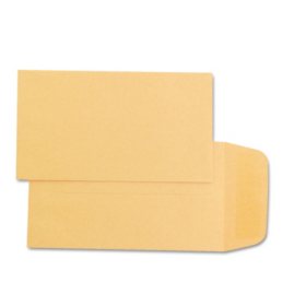 Quality Park - Kraft Coin & Small Parts Envelope, Side Seam, #1, Brown Kraft - 500/Box