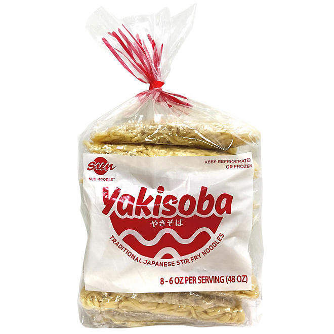 Sun Noodle Yakisoba 6 oz. ea., 8 ct.