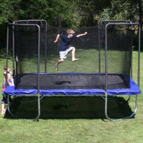 Skywalker Trampolines 13 Square Trampoline And Enclosure Blue Sam S Club