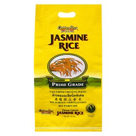 Golden Star Thai Hom Mali Jasmine Rice 20 lbs.