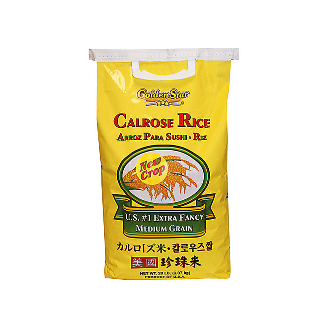 Golden Star Calrose Rice (20 lbs.)