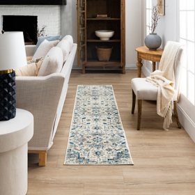 Mohawk Home Priam Woven Area Rug, Blue, Assorted Sizes
