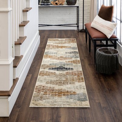 Mohawk Home Woven Traditional Area Rug:- 2'6' x 7'10', Braddock Multi