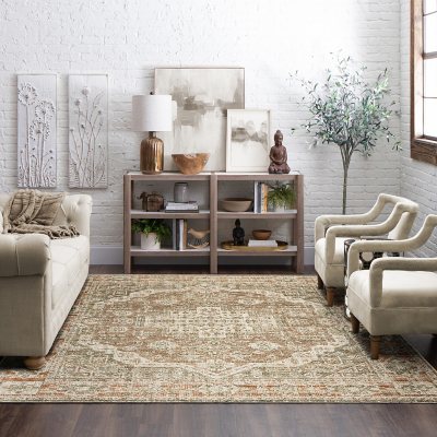 Mohawk Home Woven Traditional Area Rug:- 7'10' x 10'1', Annabel Traditional