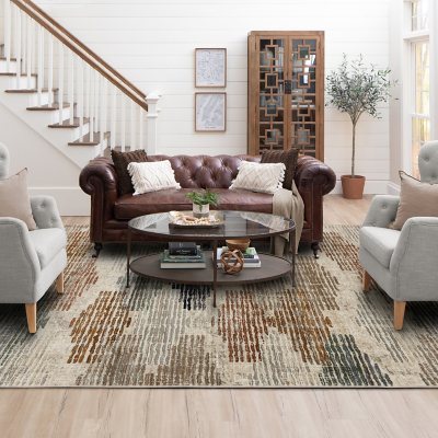 Mohawk Home Woven Traditional Area Rug:- 8'11' x 12'9', Braddock Multi