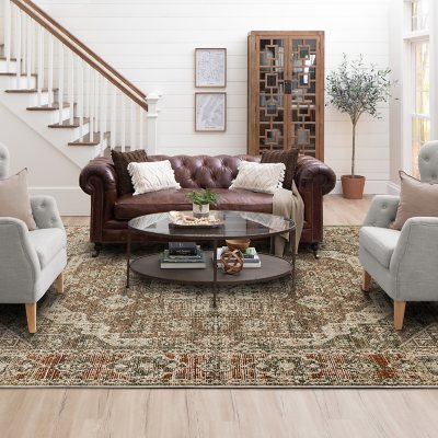 Mohawk Home Woven Traditional Area Rug:- 8'11' x 12'9', Annabel Traditional