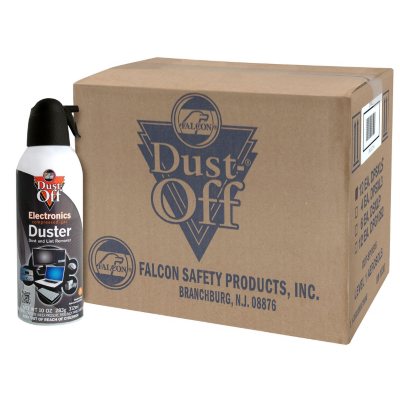 Falcon Dust-Off Compressed Gas Duster (10 oz., 12 Pack) - Sam's Club