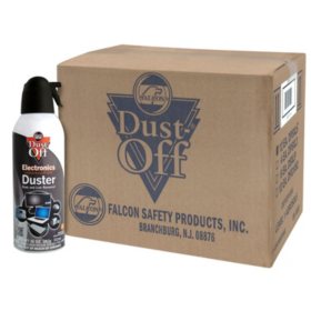 Falcon Dust-Off Compressed Gas Duster (10 oz., 12 Pack)