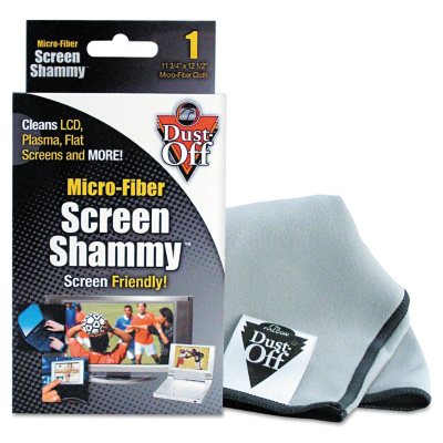 Flat Screen Dry Shammy, 12 1/2 X 12, Canister Flat Screen Dry Shammy, 12 1/2 X 12, Canister