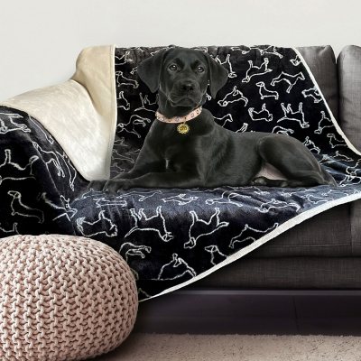 Doggy Decor Waterproof Pet Throw Blanket, 50" x 60" 