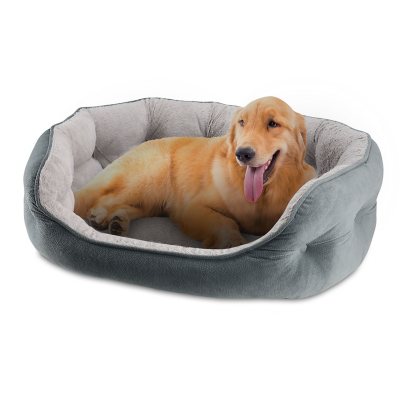 Canine Creations Cozy Oval Round Cuddler Pet Bed (Choose Your Size and ...
