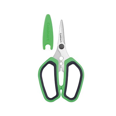 1 pair of Green Stainless Steel Scissors
