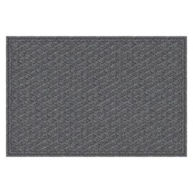 Front Door Mat Welcome Mats 1-pack - Indoor Outdoor Rug Entryway Mats For  Shoe Scraper, Ideal For Inside Outside Home High Traffic Area, Steel Gray  15