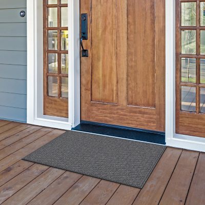 Dirt Trapper Door Mat for Indoor/Outdoor Entrance, Large (24'' x
