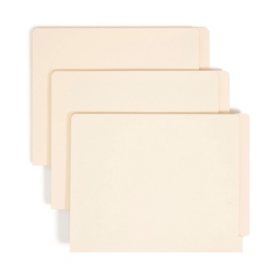 Smead Two-Ply End Tab Shelf Folders, Manila (Letter, 100ct.)