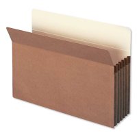 Smead 5 1/4" Accordion Expansion File Pocket, Straight Tab, Legal, Redrope, 10ct.