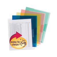 Smead Organized Up Poly Project Jackets, Assorted Colors (Letter, 5ct.)