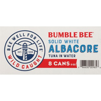 Bumble Bee Solid White Albacore in Water (5 oz., 8 pk.) - Sam's Club