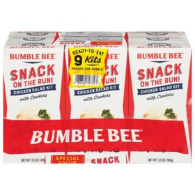 Bumble Bee Snack On The Run Chicken Salad Kits, 3.5 oz., 9 pk.