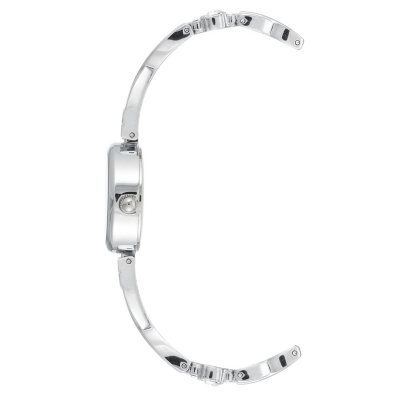 Anne Klein Women s Swarovski Crystal Accented Watch and Bracelet Set Sam s Club