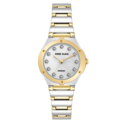 Anne Klein Women's Date Function Bracelet deals Watch Two Tone