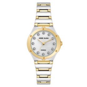 Anne Klein Gold Two-Tone Ladies Bracelet Watch