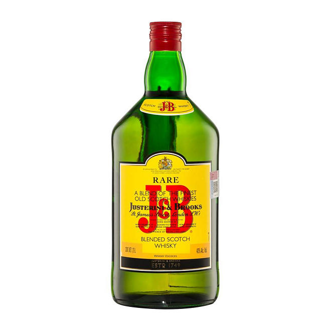 J&B Rare Blended Scotch Whisky (1.75 L)