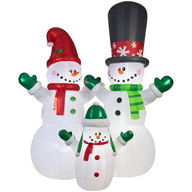 Member’s Mark Airblown Inflatable Colossal Snowman Family