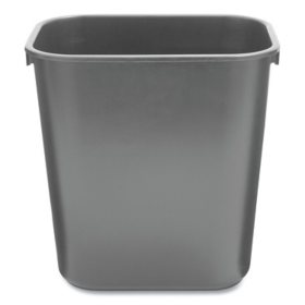 Rubbermaid Commercial Soft Molded Indoor Plastic Trash Can (Choose Your Size & Color)